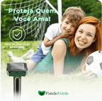 Espanta Pombo, Morcegos e Outras Pragas - Repelente Solar Ultra Sônico Paixão Verde