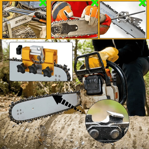 Afiador de Corrente de Motosserra - AfiaMax Paixão Verde